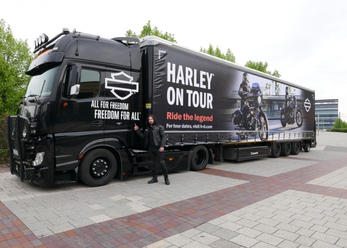 20 ciezarowka Harley Davidson On Tour 2022 Katowice